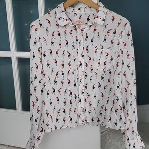 Silk Brooks Brother Shirt - Sz-14